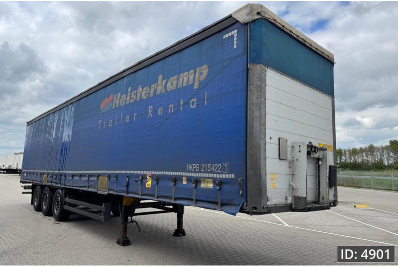 Schuifzeiloplegger Schmitz Cargobull SCB*S3T / Disk brakes / Huckepack