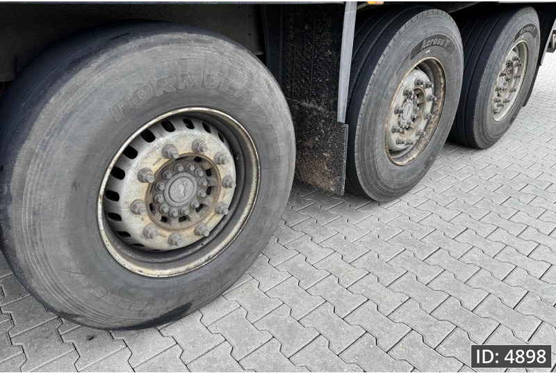 Schuifzeiloplegger Schmitz Cargobull SCB*S3T / Disk brakes / Huckepack