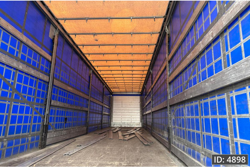 Schuifzeiloplegger Schmitz Cargobull SCB*S3T / Disk brakes / Huckepack