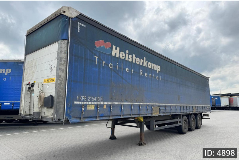 Schuifzeiloplegger Schmitz Cargobull SCB*S3T / Disk brakes / Huckepack