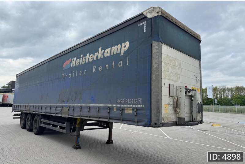 Schuifzeiloplegger Schmitz Cargobull SCB*S3T / Disk brakes / Huckepack