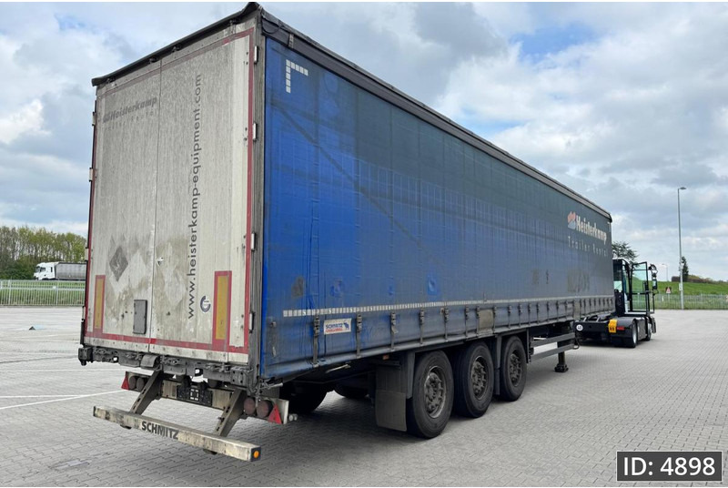 Schuifzeiloplegger Schmitz Cargobull SCB*S3T / Disk brakes / Huckepack