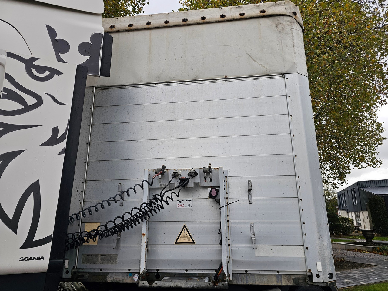 Schuifzeiloplegger Schmitz S01 With New Tyres