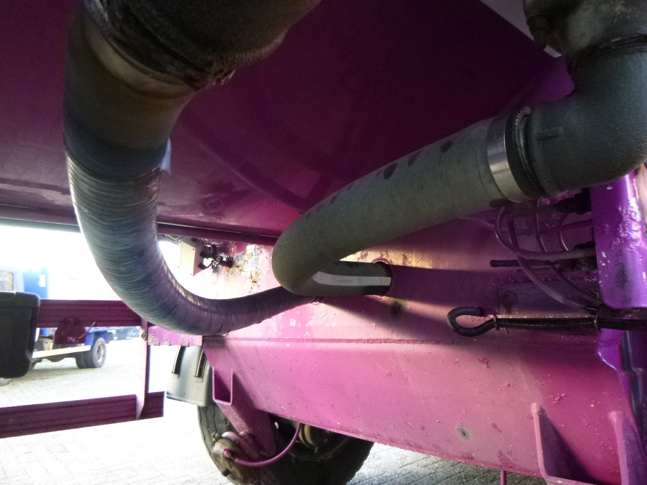 Tankoplegger voor het vervoer van meel Spitzer Powder tank alu 37 m3 + engine/compressor: afbeelding 13