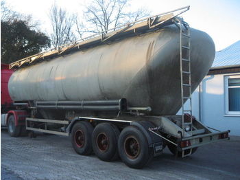 Tankoplegger voor het vervoer van bulkgoederen Spitzer Silo SF 2244/4 PAL Alu 44m/3 3-Kammer: afbeelding 1
