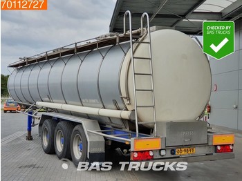 Tank oplegger Burg 32.540 Ltr. / 1 Comp. Foodtank