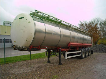 Tank oplegger Lag 30000 Ltr. Tank + 1 Kammer + Luftfederung
