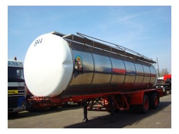 Burg tank/25,5 m3 - tankoplegger