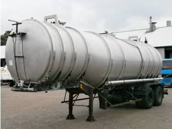 Coder Chemicals tank 25 m3 / 1 comp. - Tankoplegger