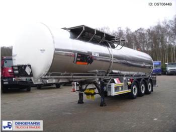 Crossland Bitumen tank inox 31.8 m3 / 1 comp - Tankoplegger