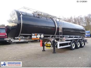 Crossland Bitumen tank inox 33.4 m3 + heating / ADR/GGVS - Tankoplegger