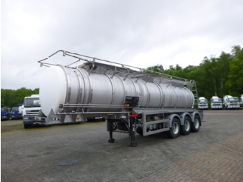 Crossland Chemical tank inox 22.5 m3 / 1 comp / ADR 08/2019 - Tankoplegger