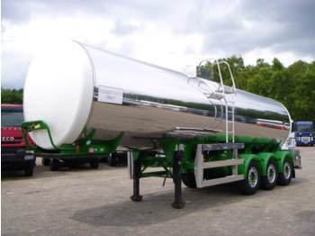 Crossland Food (milk) tank inox 30 m3 / 1 comp - Tankoplegger