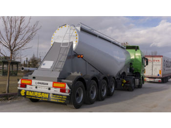EMIRSAN 4 Axle Cement Tanker Trailer - Tankoplegger