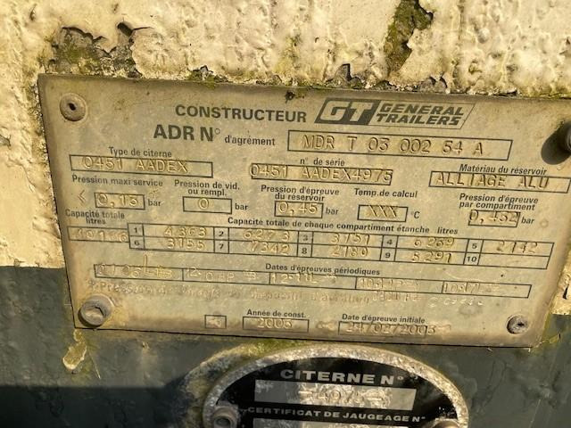 Tankoplegger General Trailers