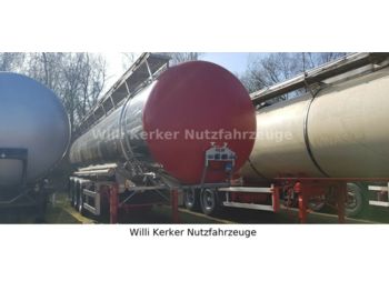 HLW Lebensmittelauflieger 3Ka 34 m³  7492  - Tankoplegger