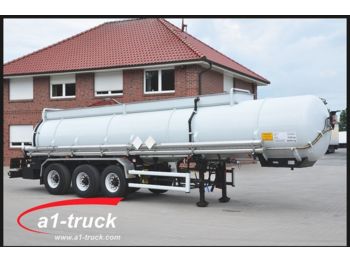 KLAESER 23.000 Ltr, gummiert, GGVS,  ADR, Chemie  - Tankoplegger