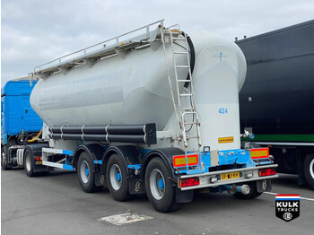 SPITZER BPSF 50 / 3x SAF 10000KG / STEER AXLE 41.000 m3 SILO CEMENT BULK - tankoplegger