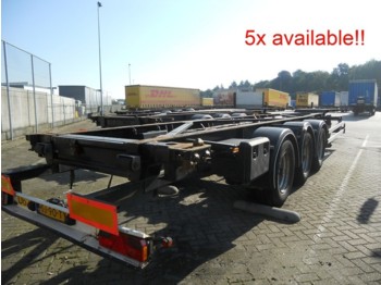 Containertransporter/ Wissellaadbak oplegger Tirsan CS 40ft + 45ft Normaal en high cube! 5x: afbeelding 1