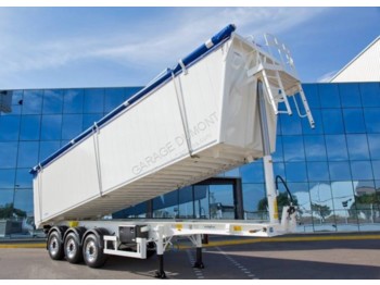 Nieuw Kipper oplegger voor het vervoer van bulkgoederen Tisvol Benne Cerealiere 56 M3 AA6-1030220-HE3: afbeelding 1