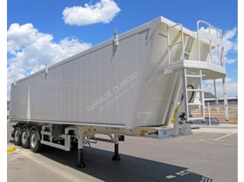 Nieuw Kipper oplegger voor het vervoer van bulkgoederen Tisvol CEREALIERE 57 M3: afbeelding 1