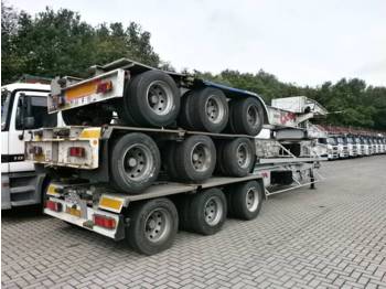 Containertransporter/ Wissellaadbak oplegger Titan Tank container trailer 20 ft.: afbeelding 1