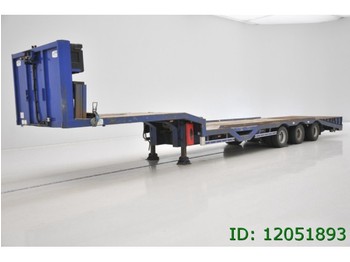 Dieplader oplegger voor het vervoer van zwaar materieel Trax 3 ASSER: afbeelding 1