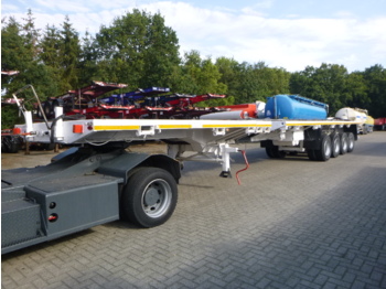 Vlakke/ Open oplegger Traylona Platform trailer extendable 84 t / 55.5 m: afbeelding 1