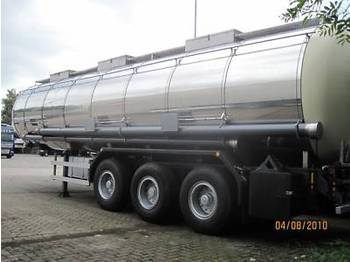 Tankoplegger voor het vervoer van melk VOCOL INOX FOOD TANK TRANSPORT HEATING130*C+WASHING SYSTEEM+ABS+ADR+SAF 3xKAMER Vocol INOXtank 29300ltr+3rooms+heating 130C: afbeelding 1