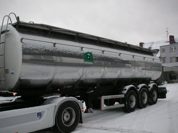 Tankoplegger voor het vervoer van melk Viberti Santi 3 Kammer Isoliert 31.000L: afbeelding 1