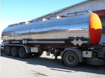 Tankoplegger voor het vervoer van melk Viberti foodtank: afbeelding 1