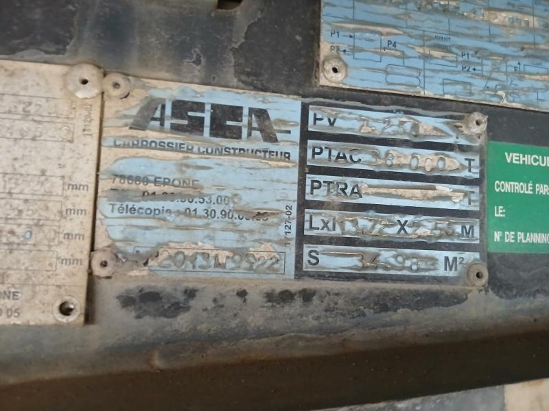 Vlakke/ Open oplegger Asca