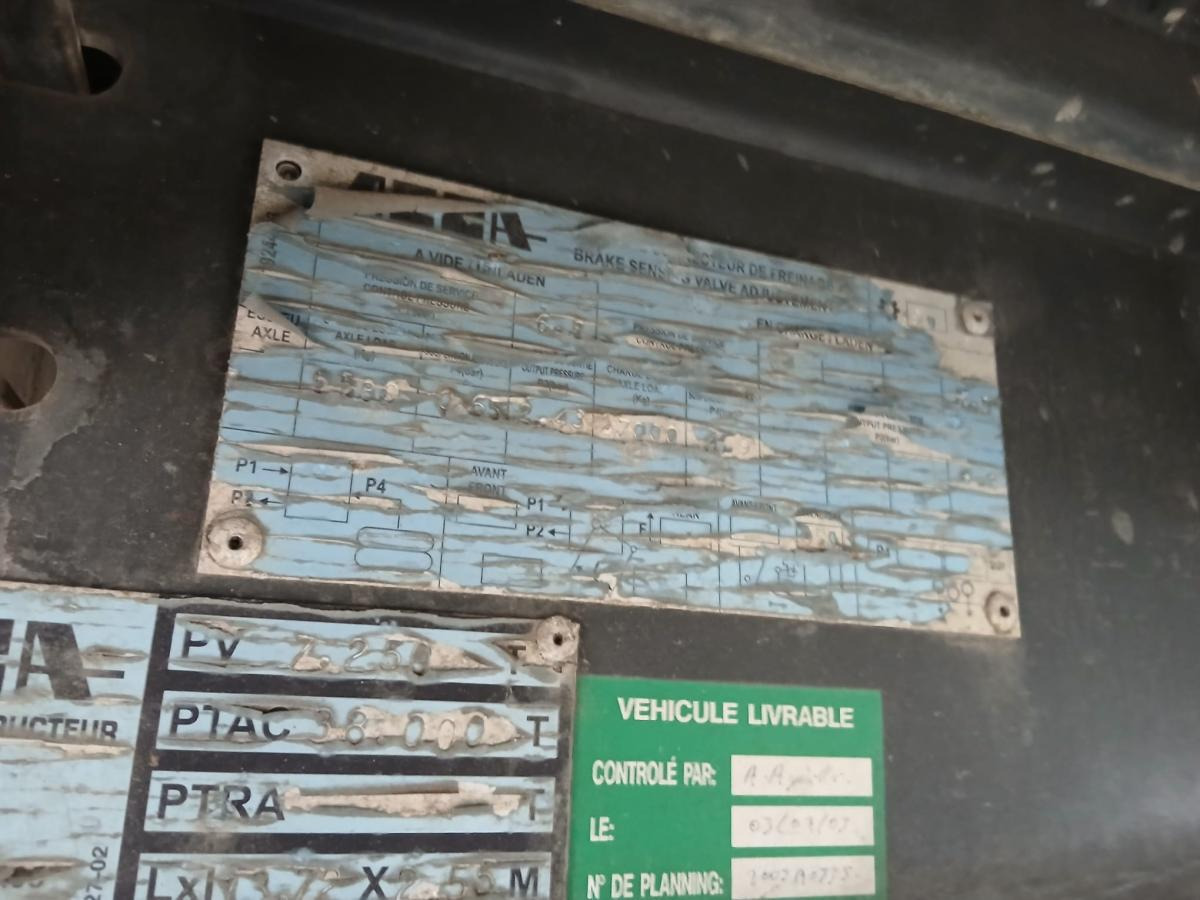 Vlakke/ Open oplegger Asca