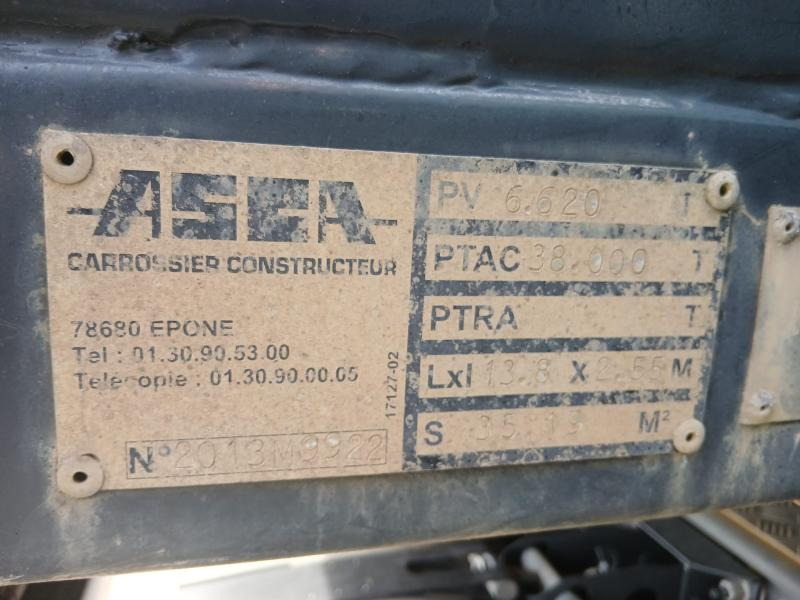 Vlakke/ Open oplegger Asca