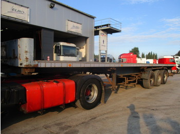 Blumhardt full steel suspension / bpw-axles - Vlakke/ Open oplegger