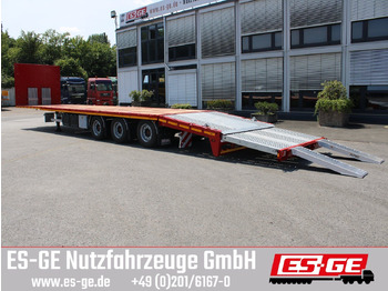 Vlakke/ Open oplegger  ES-GE 3-Achs Megatrailer, hydr. Heckabsenkung