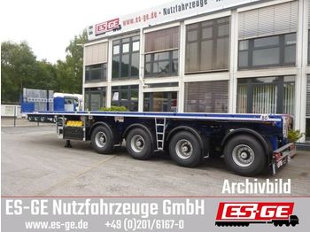Vlakke/ open oplegger Faymonville 4-Achs-Ballastauflieger
