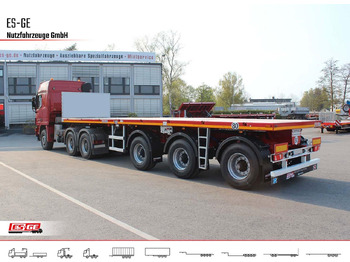 Vlakke/ Open oplegger  Faymonville MAX410 Ballastauflieger