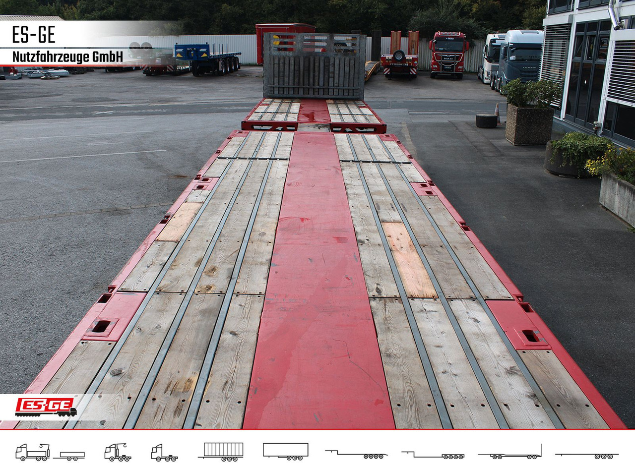 Vlakke/ Open oplegger Faymonville MAX Trailer MAX200 Telesattel