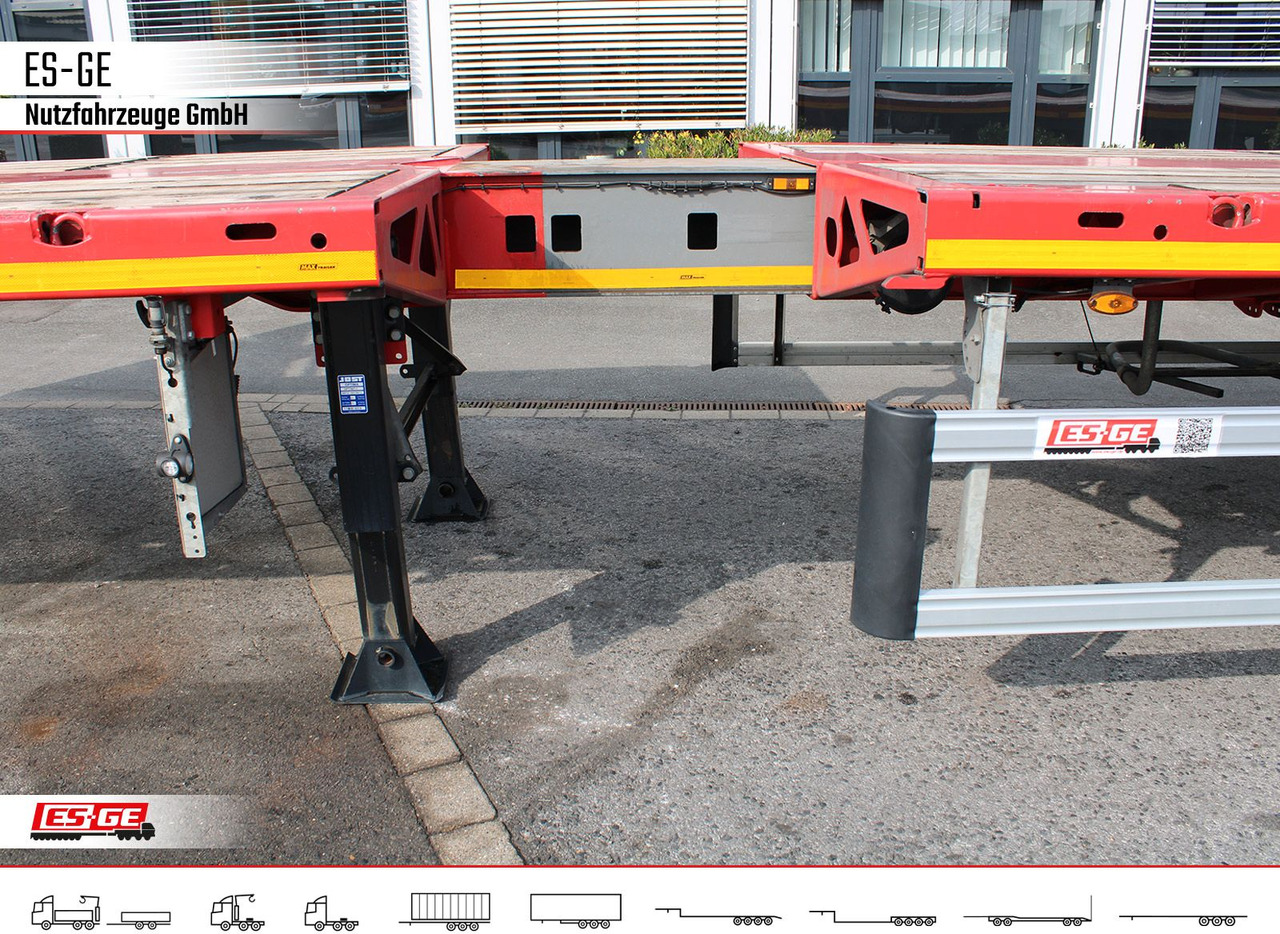 Vlakke/ Open oplegger Faymonville MAX Trailer MAX200 Telesattel