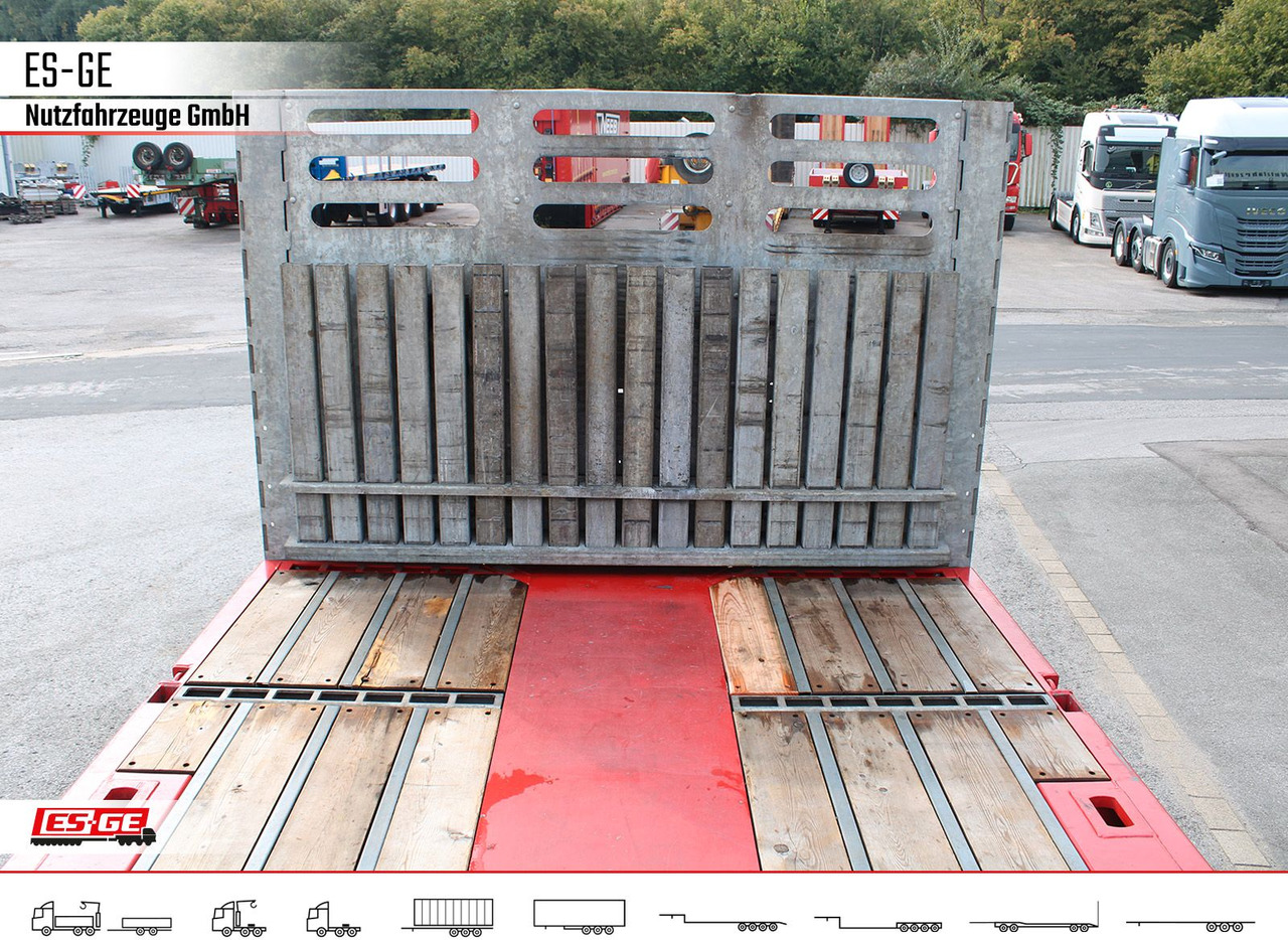 Vlakke/ Open oplegger Faymonville MAX Trailer MAX200 Telesattel