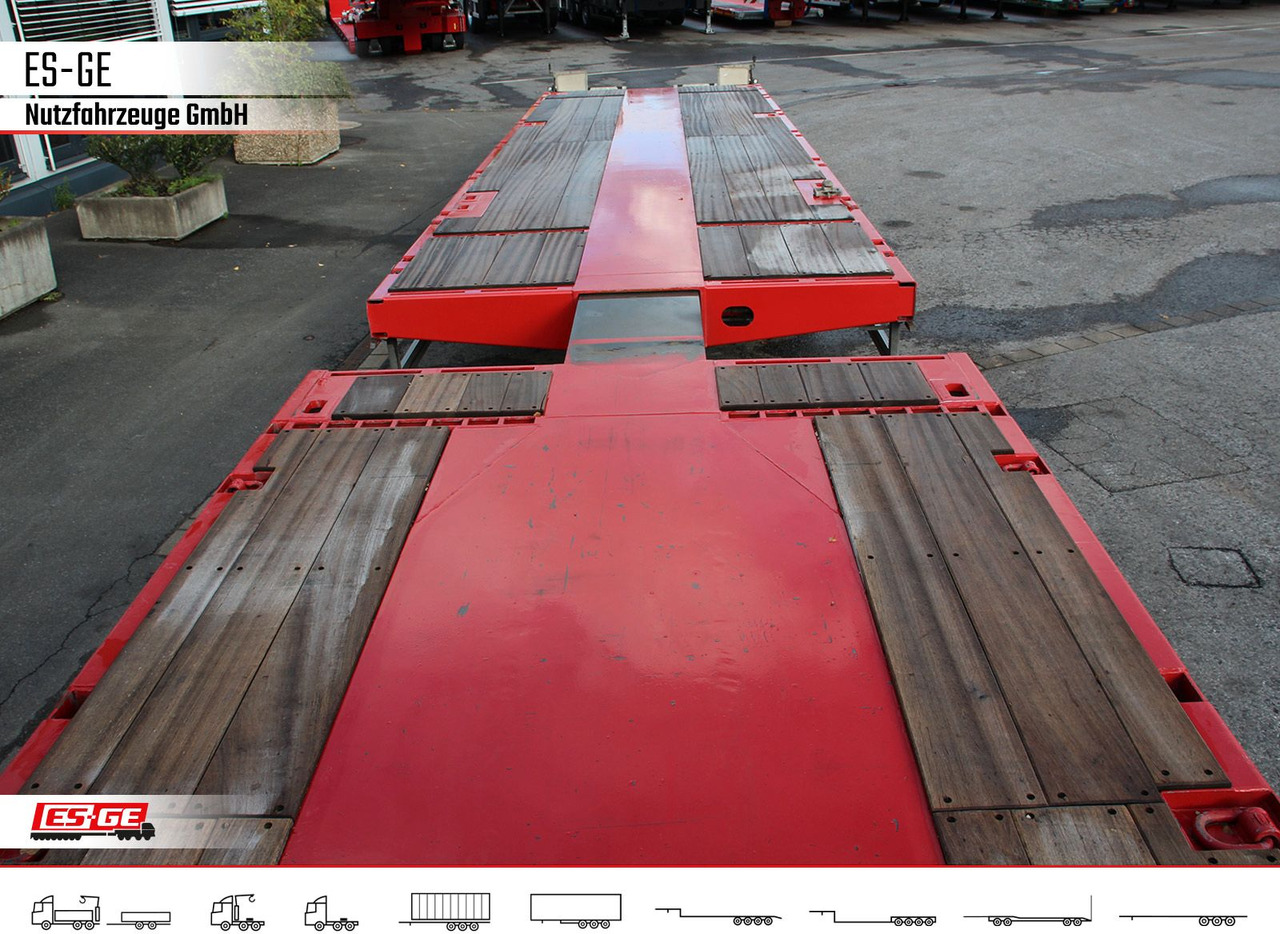 Vlakke/ Open oplegger Faymonville MAX Trailer MAX200 Telesattel Megatrailer