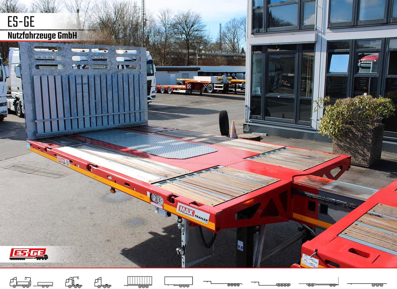 Vlakke/ Open oplegger Faymonville MAX Trailer MAX210 Telesattel