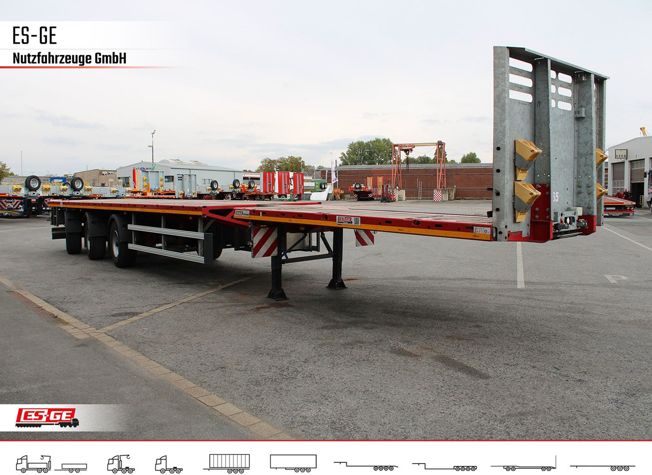 Vlakke/ Open oplegger Faymonville MAX Trailer MAX210 Telesattel