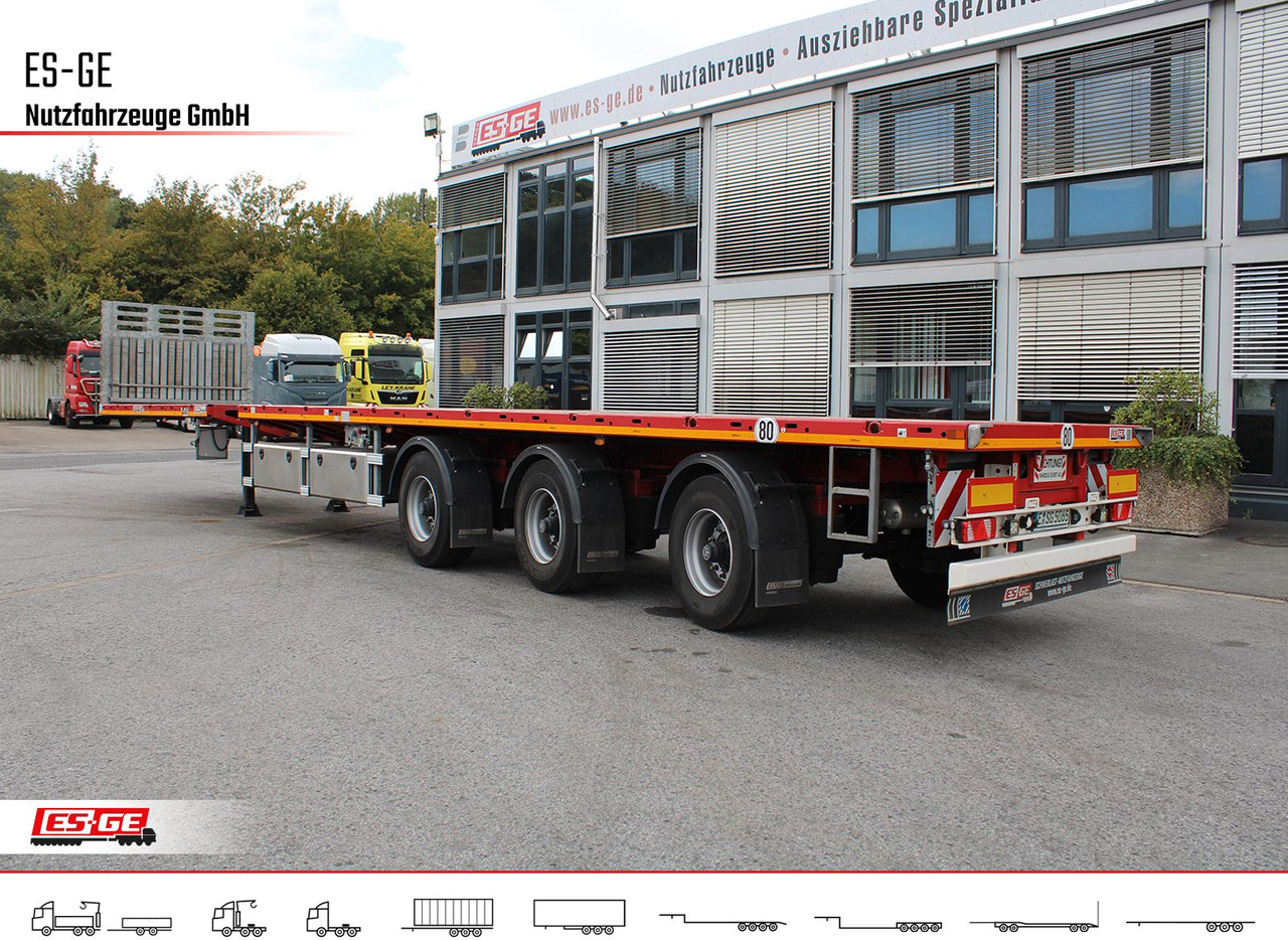 Vlakke/ Open oplegger Faymonville MAX Trailer MAX210 Telesattel