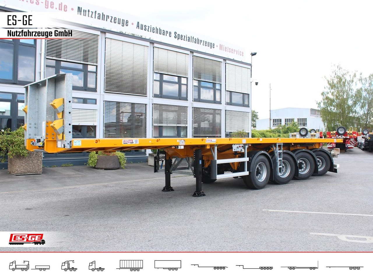 Vlakke/ Open oplegger Faymonville MAX Trailer MAX410 Ballastauflieger