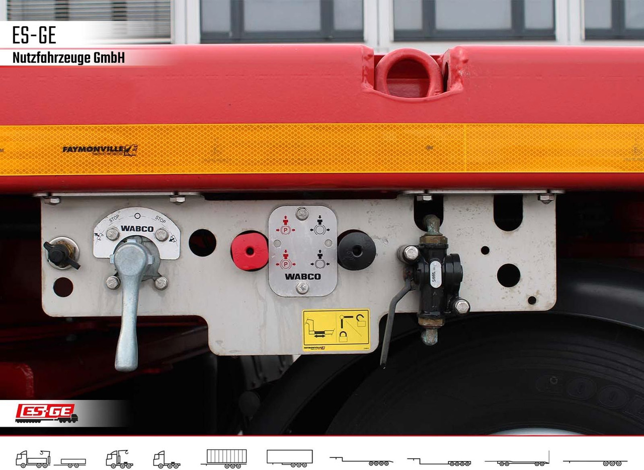 Vlakke/ Open oplegger Faymonville Telemax Megatrailer - doppelt teleskopierbar