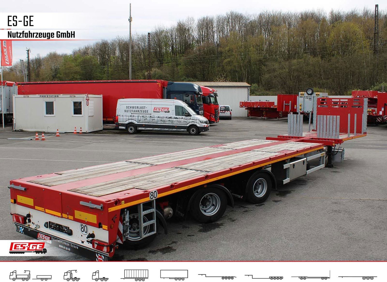 Vlakke/ Open oplegger Faymonville Telemax Megatrailer - doppelt teleskopierbar