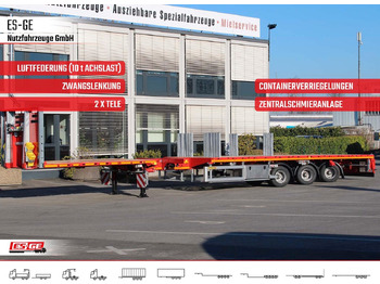 Vlakke/ Open oplegger  Faymonville Telemax Megatrailer - hydr. gelenkt