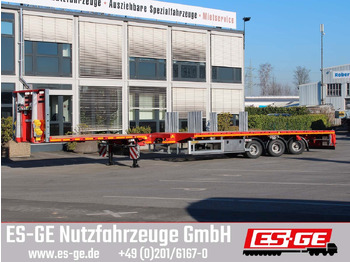 Vlakke/ Open oplegger  Faymonville Telemax Megatrailer - hydr. gelenkt